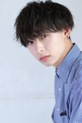 波巻きスパイラルパーマツイストスパイラルパーマ韓国マッシュ