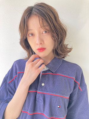 波巻き　愛されボブ