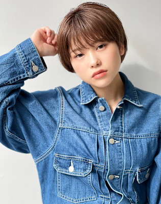 スウィングショートボブスタイル