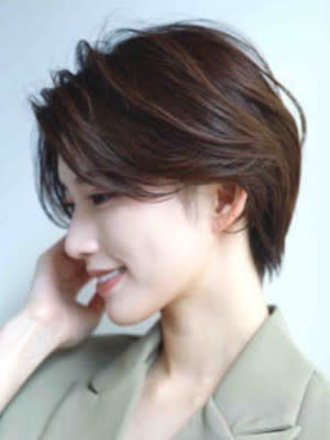 ショート/ボブ/外はね/ショートボブ/薬院