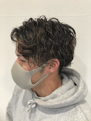 スパイラルパーマ