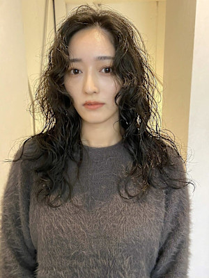 casual hard perm_下北沢