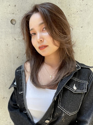 ブリーチなしWカラー　ヘーゼルベージュ