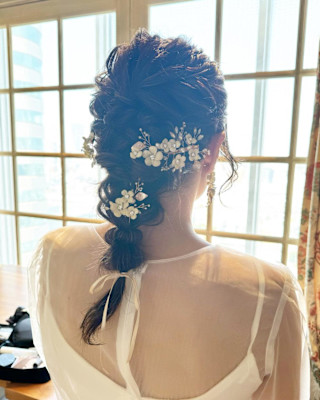 編みおろしスタイル