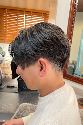 お手入れ簡単！　メンズ韓国ヘアー