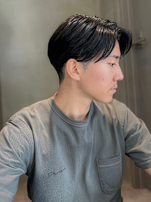 【吉田智哉】ビジネスショート、ニュアンスパーマ