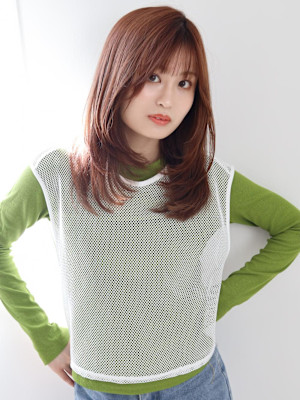 レイヤーロング / ニュアンスカラー