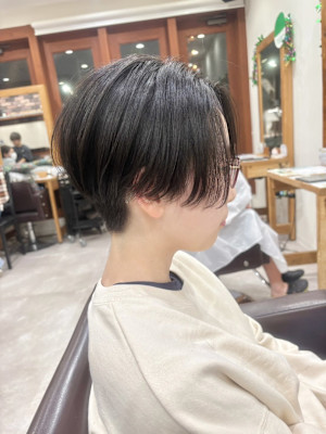 ハンサムショート/ニュアンスカラー/20代30代40代