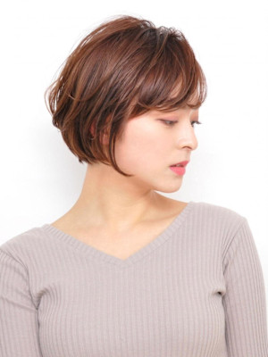 20代30代40代/ひし形グラデーションボブ/清澄白河