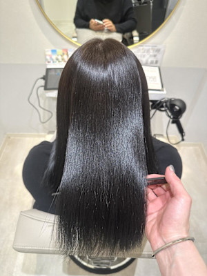 枚方ロング美髪矯正○山地