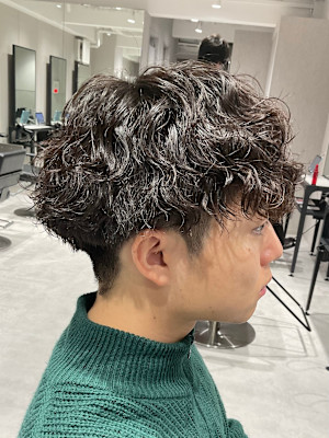 【波巻きスパイラルパーマ】/メンズカット/池袋
