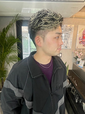 メンズカラーパーマ