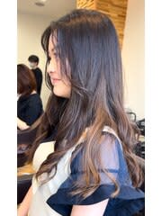 ンナーカラー！韓国風ロングヘア！［川越駅］