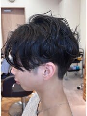 刈り上げ女子のパーマスタイル！［川越駅］