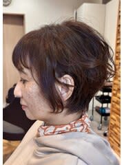 大人美人ショート！カールで変化！［川越駅］