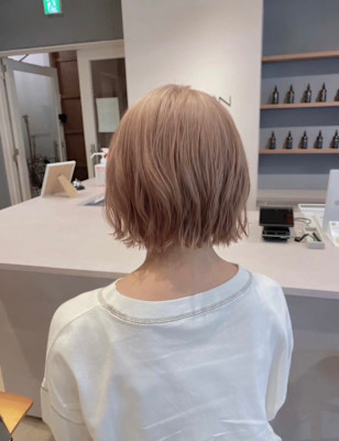 francesca.bob×ミルクティーベージュ