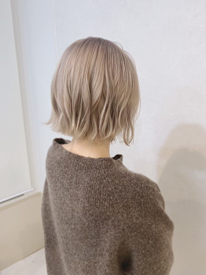 francesca.bob×ミルクティーベージュ