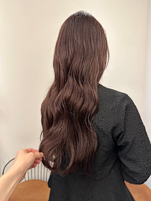 池袋 艶髪 ショコラピンク♪