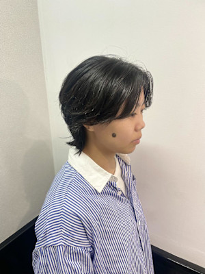 ショートウルフ/ウルフカット/ナチュラルウルフ