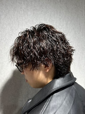 【縦落ちツイスパ】メンズパーマ/メンズカット/池袋