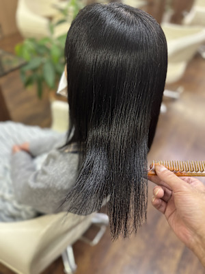 髪質改善×カラー