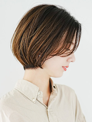 大人丸みショート