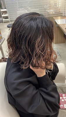 【風花】冬に可愛いニュアンスボブパーマ