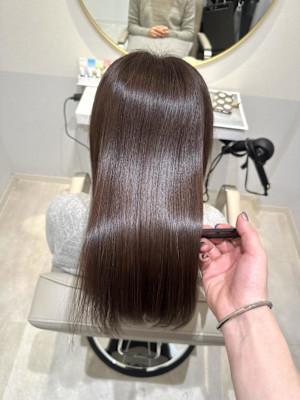 美髪矯正から3ヶ月後○山地