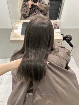 グレージュ/アッシュグレージュ/透明感カラー