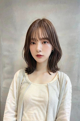 髪質改善＊透明感グレーベージュ黒髪＊美髪 【grow赤羽】