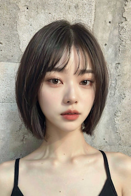 ナチュラルワンカールボブ スタイル　【grow赤羽】