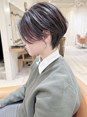 大人かわいいマッシュショート【ショート241204】