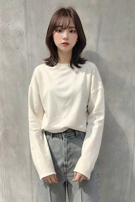 髪質改善＊ラベンダーグレージュカラー＊美髪 【grow赤羽】