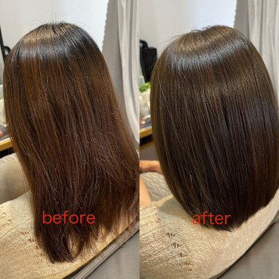 ビフォーアフター(大宮/大宮駅/髪質改善/ヘッドスパ)