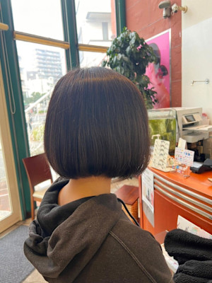 赤味抑えカラー✕ボブ/加藤