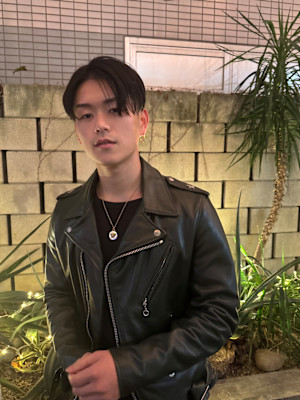 ニュアンスストレート/メンズカット/メンズサロン/毛流れパー