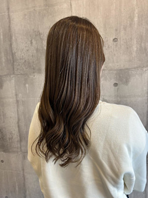 ブラウンベージュ/ロングスタイル【ARCH Emi】