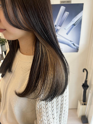 イヤリングカラー○ベージュ