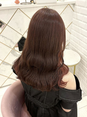 ピンクブラウン×インナーピンク＊まゆ