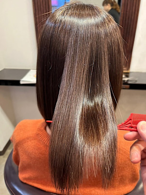 髪質改善/ 縮毛矯正/ 酸熱ストレート/白髪染め/ショート