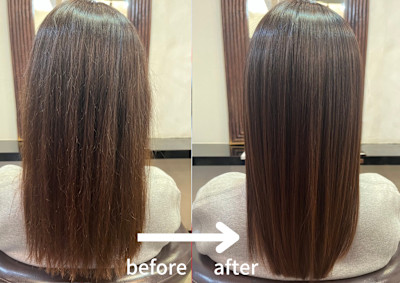 【髪質改善】 酸熱トリートメントでダメージの補修！　赤羽駅/