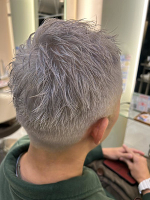 ハイトーンカラーシルバーアッシュ