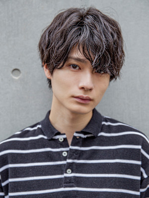 【小久保style】メンズカットツーブロックツイストウルフ