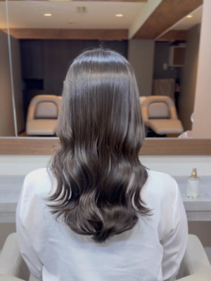 コテ巻き風パーマ/韓国風パーマ/レイヤー