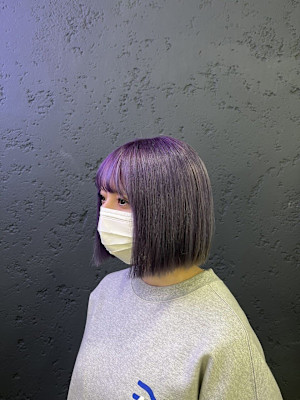 ラベンダーシルバー/ケアブリーチ/池袋/池袋東口