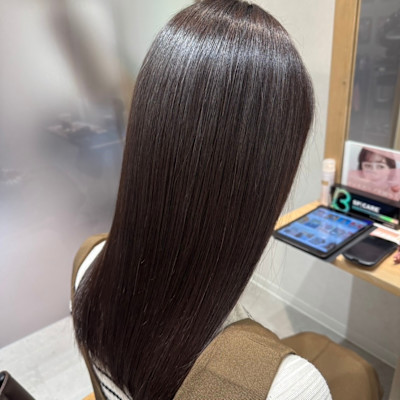 髪質改善/メテオカラー/チョコレートブラウン/艶カラー