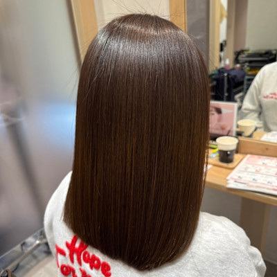 髪質改善/メテオカラー/ブラウンベージュ/艶カラー