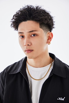 ツーブロショートパーマスタイル