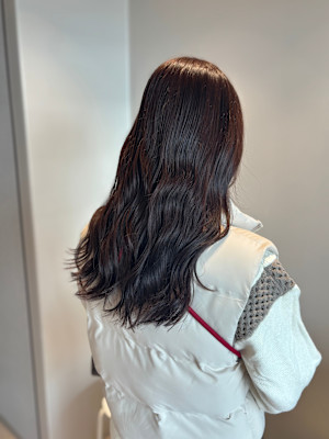 柔らかブラウンカラー