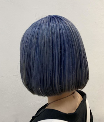 くびレイヤーボブルフネビージュ小顔ワンレンこなれミディ